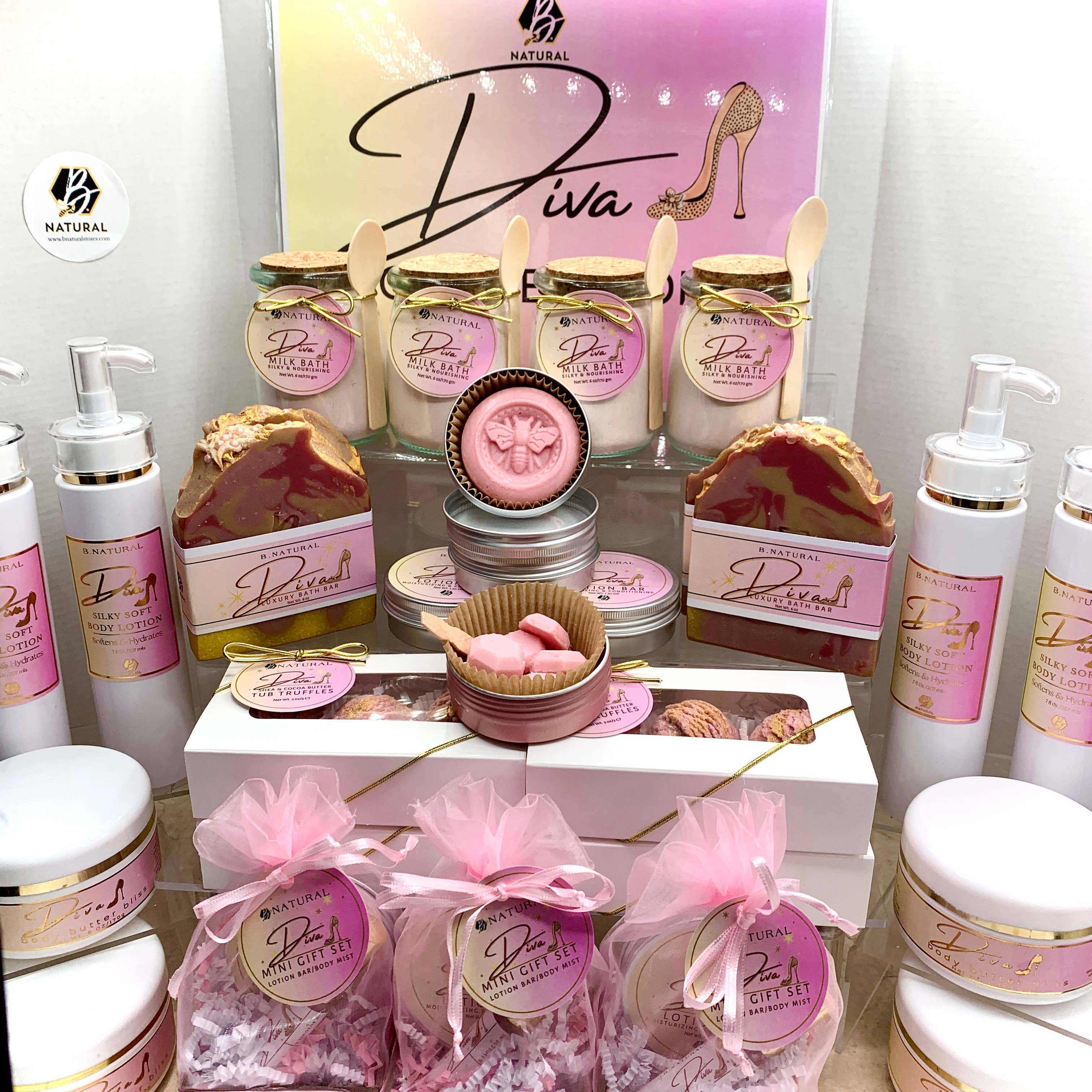 B.NATURAL - Wholesale Bath & Body Set - Diva Deluxe Collection 0
