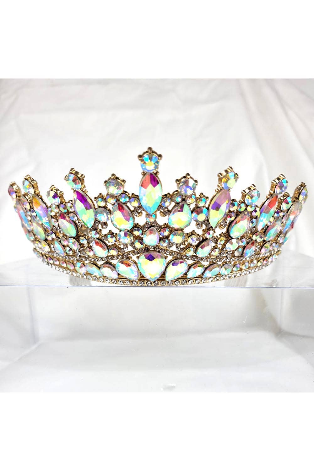 Chicas - Wholesale Tiara - Women's - One Size Fits All Tiara With Jewels HT9323