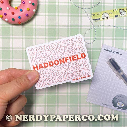 NERDY PAPER CO. - Wholesale Sticker - Have a Nice Day - Custom Waterproof Vinyl Sticker2