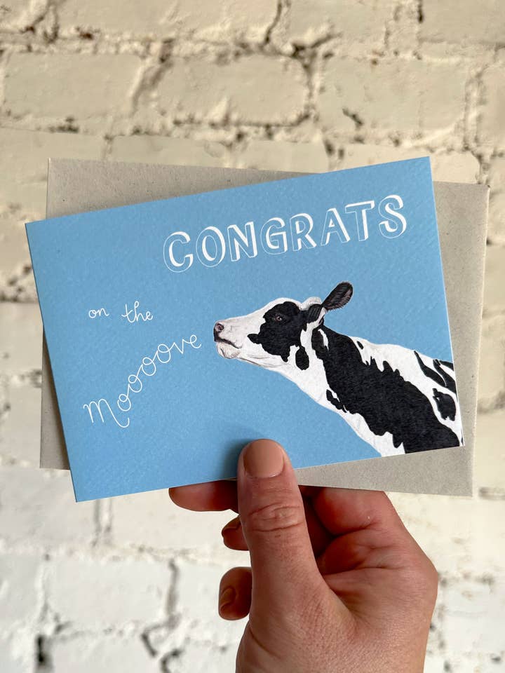 Congrats on the Moooove Card for wholesale by This Thursday