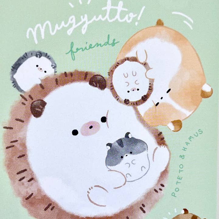 BCmini - Wholesale Notepad - Q-Lia Hedgehog and Hamster Mugyutto Mini Notepad-10