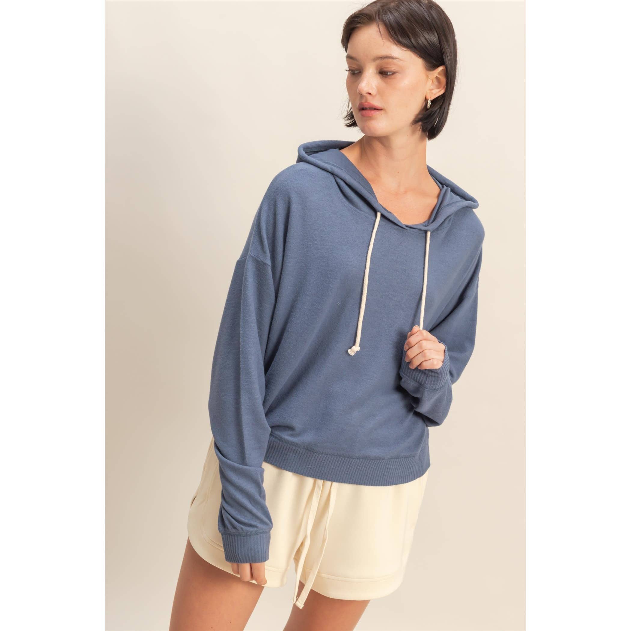 HYFVE - Wholesale Hoodie - Women's - Long Sleeve Brushed Fabric Everyday Hoodie34