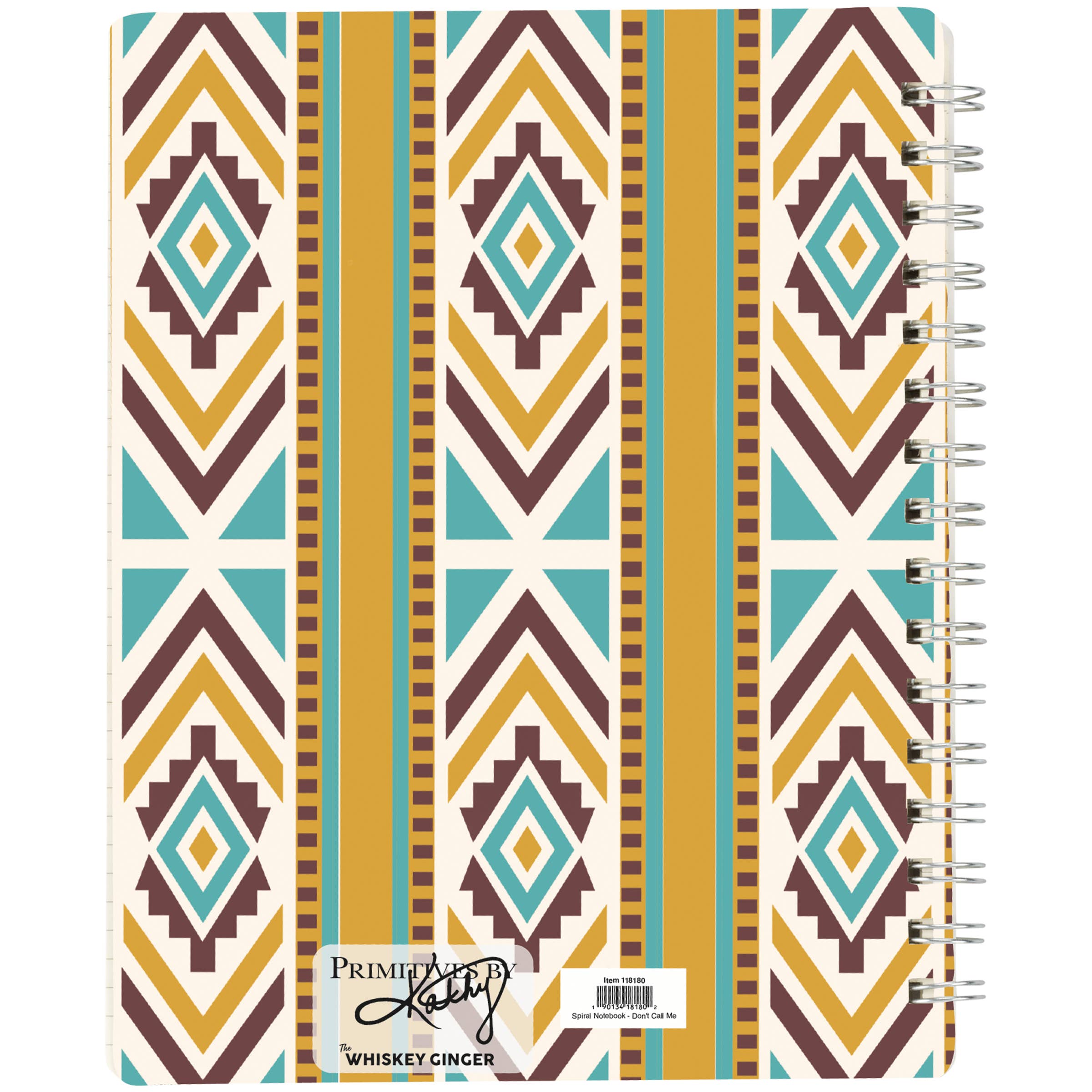 Primitives by Kathy - Wholesale Stationery/Notecard Set - Don't Call Me Honey Spiral Notebook1