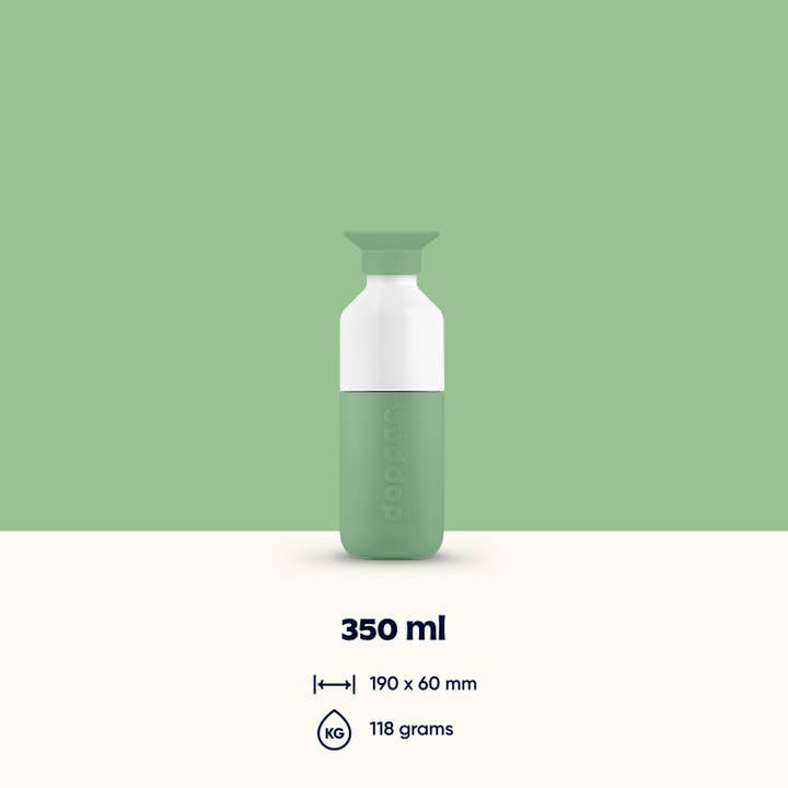 Dopper - Wholesale Water Bottle - Dopper Steel Fresh Green 350ml Reusable Water Bottle1