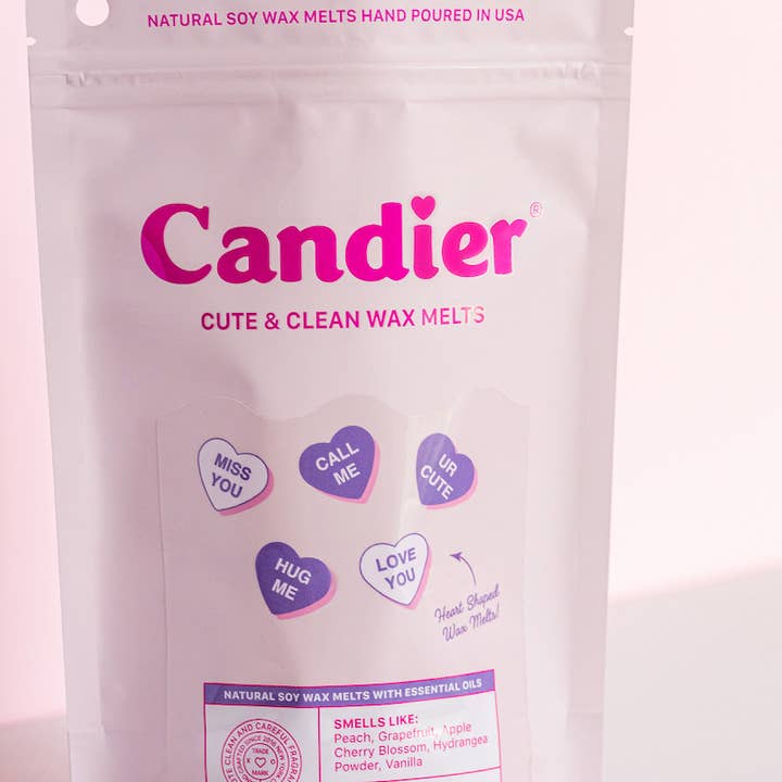 Hjertevoks Smelter - Fløjlsfersken for engroshandel hos Candier