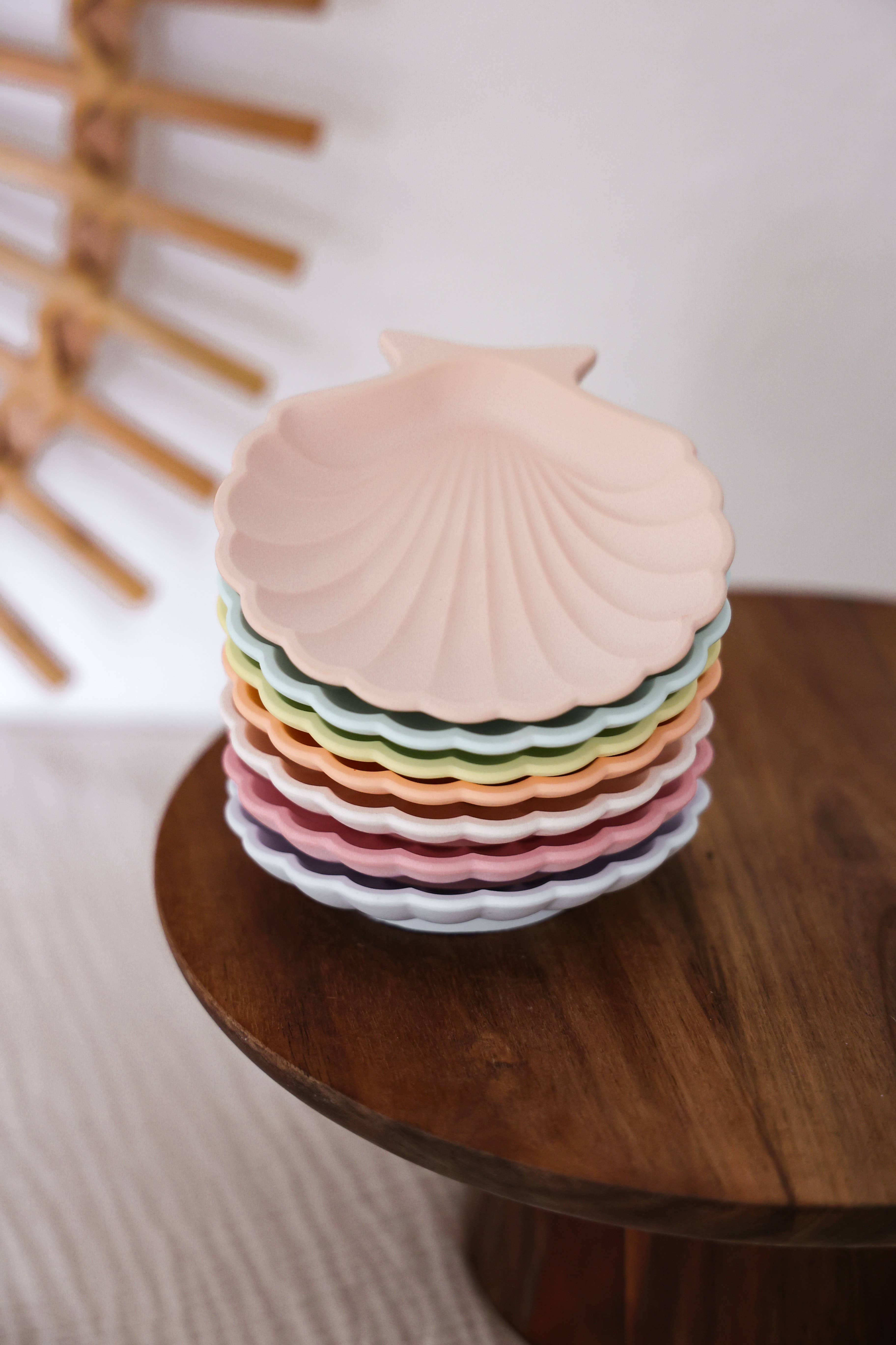 Niki Candle - Wholesale Decorative Plate/Dish/Bowl - Flat mussel bowl - handmade8