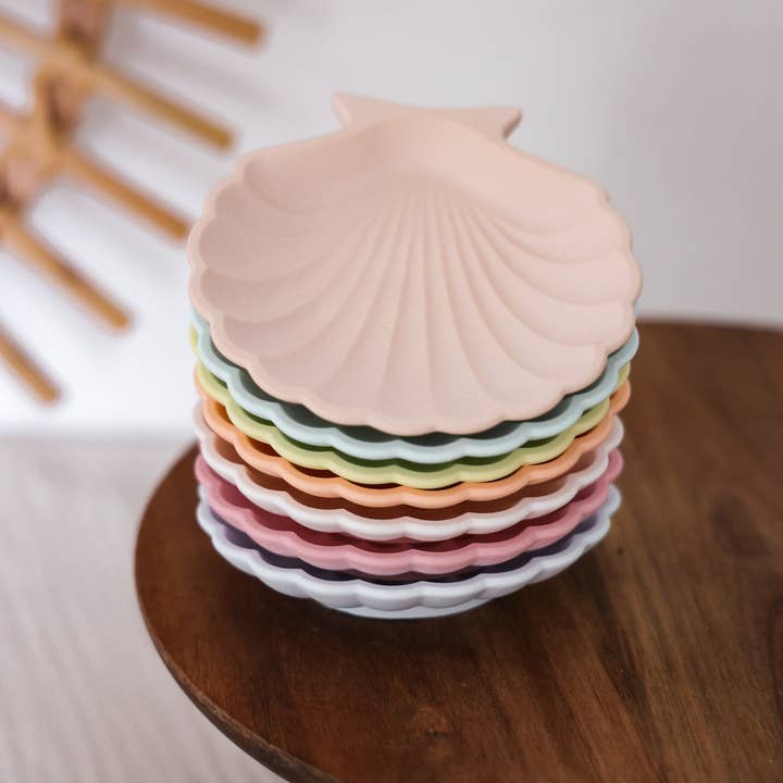 Niki Candle - Wholesale Decorative Plate/Dish/Bowl - Flat mussel bowl - handmade8