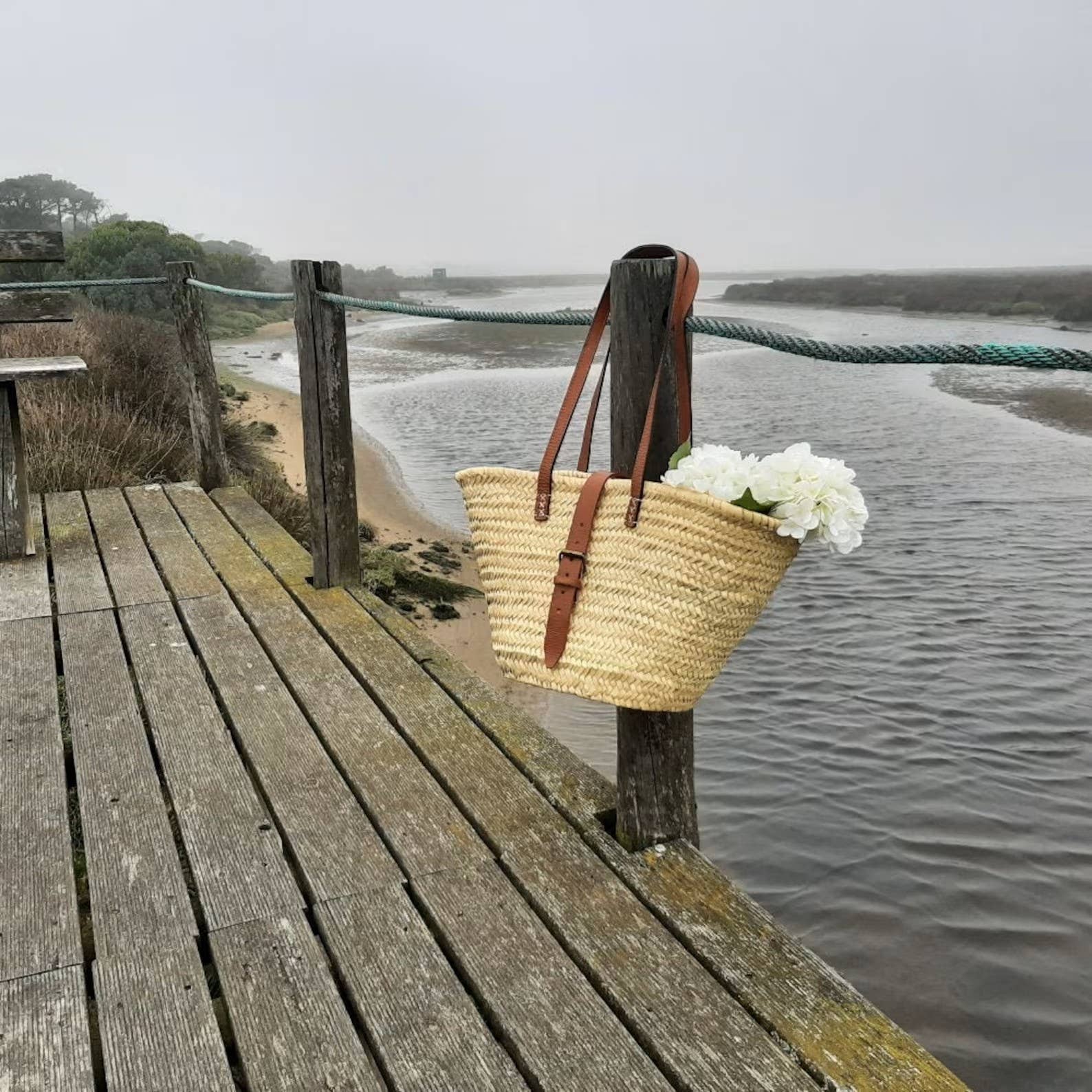 Pathiya - Wholesale Beach Bag - French Market Basket, Market Bag, Straw Tote Bag3