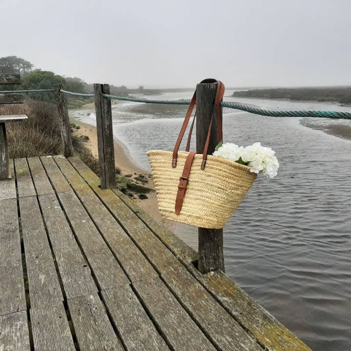 Pathiya - Wholesale Beach Bag - French Market Basket, Market Bag, Straw Tote Bag3