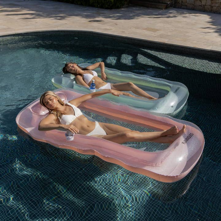 Flamingueo – wholesale Beach accessories – Wavy pink grid float16