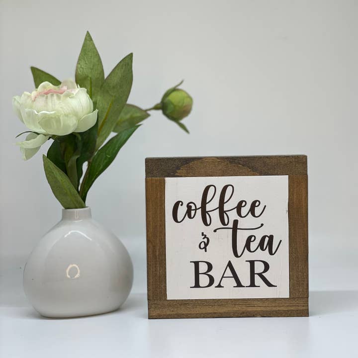 Bar à café et à thé pour la vente par Bog Road Designs