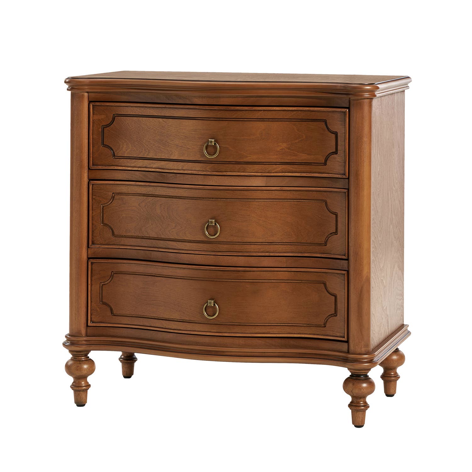 Karat Home - Wholesale Bedroom Furniture - Alois 3-Drawer Nightstand2