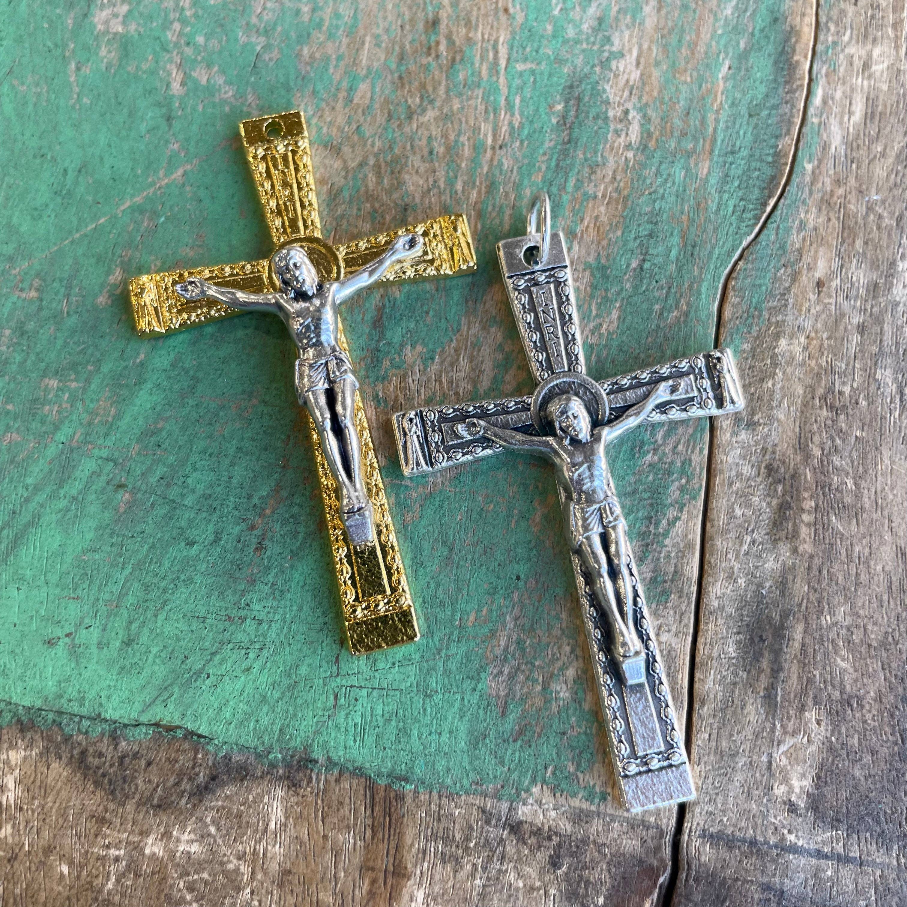 Love and Honor Jesus LLC - Vente Breloques/médailles personnalisées - Crucifix pour chapelet4