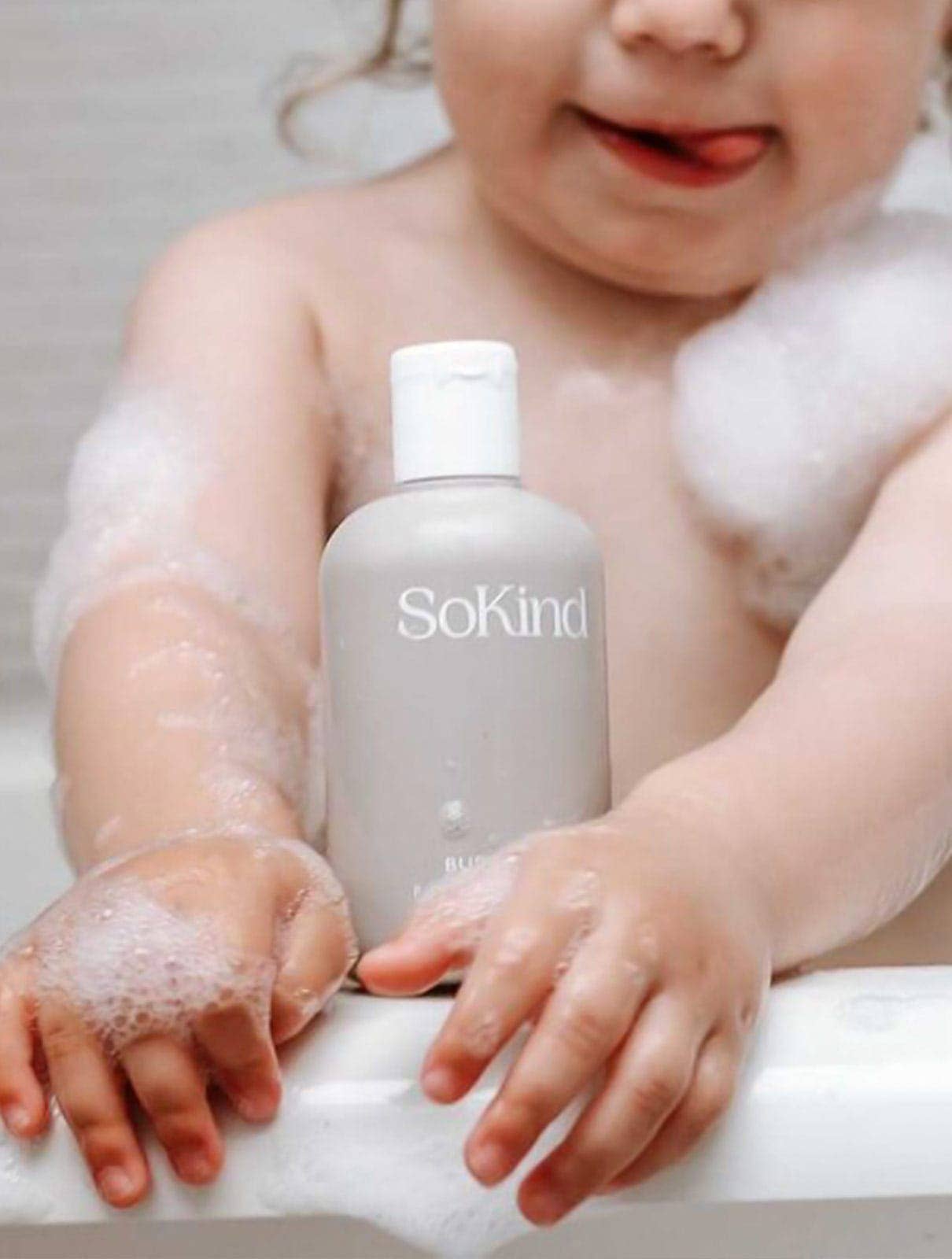 SoKind – Großhandel 2-in-1-Shampoo & -Duschgel – Baby – Bubble Time Baby Shampoo und Duschgel2