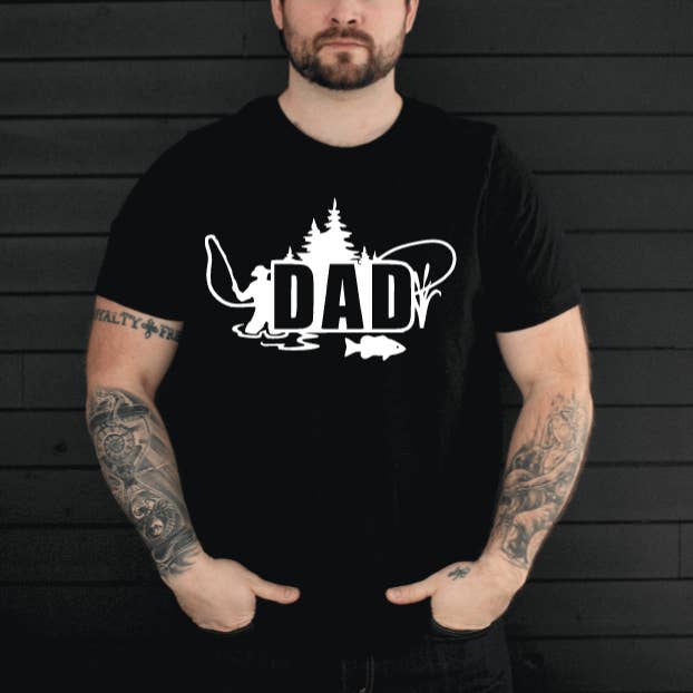 Dad Fishing Shirt for wholesale by Fraser & Pine | Sweet Lavations