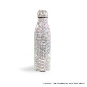 1pc Bling Water Bottle, Rhinestone Diamond Stainless Steel Glitter
