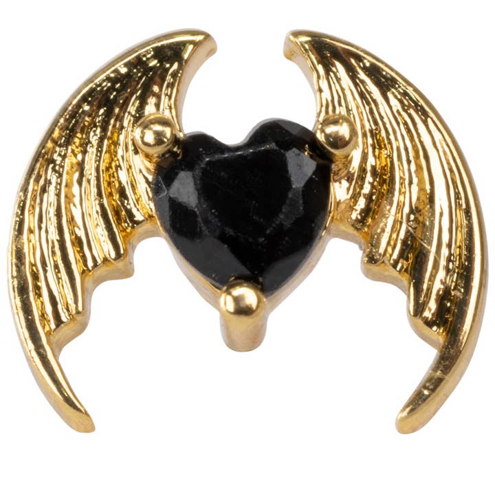 Orecchini a perno con ali d'angelo color oro per la vendita all'ingrosso da parte di Benjamin International