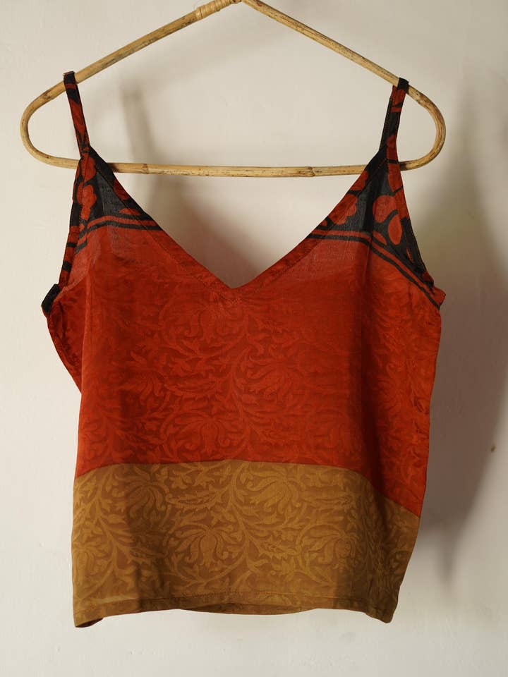 Annahmol - Wholesale Camisole - Women's - Vintage Silk Zero-Waste Cami32