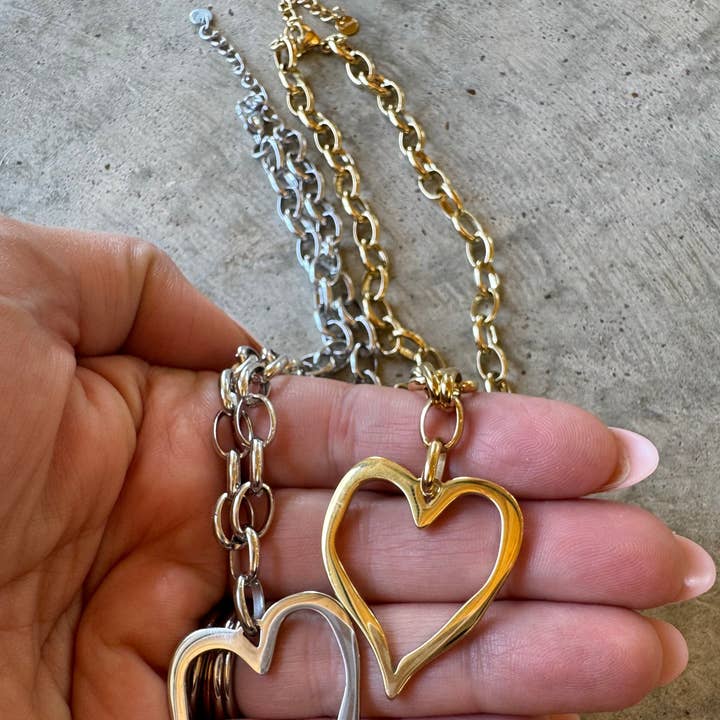 BLAKELEY - Vente Colliers à pendentif - PRÉCOMMANDE - COLLIER HEARTLINE5