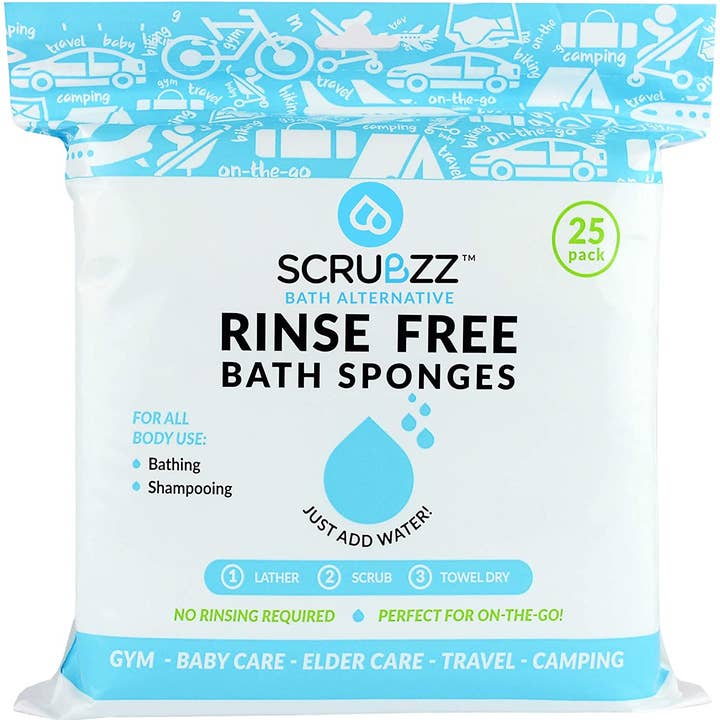 Scrubby Instant Bath - Wholesale Bath Pouf/Sponge - Scrubzz bathing Sponges