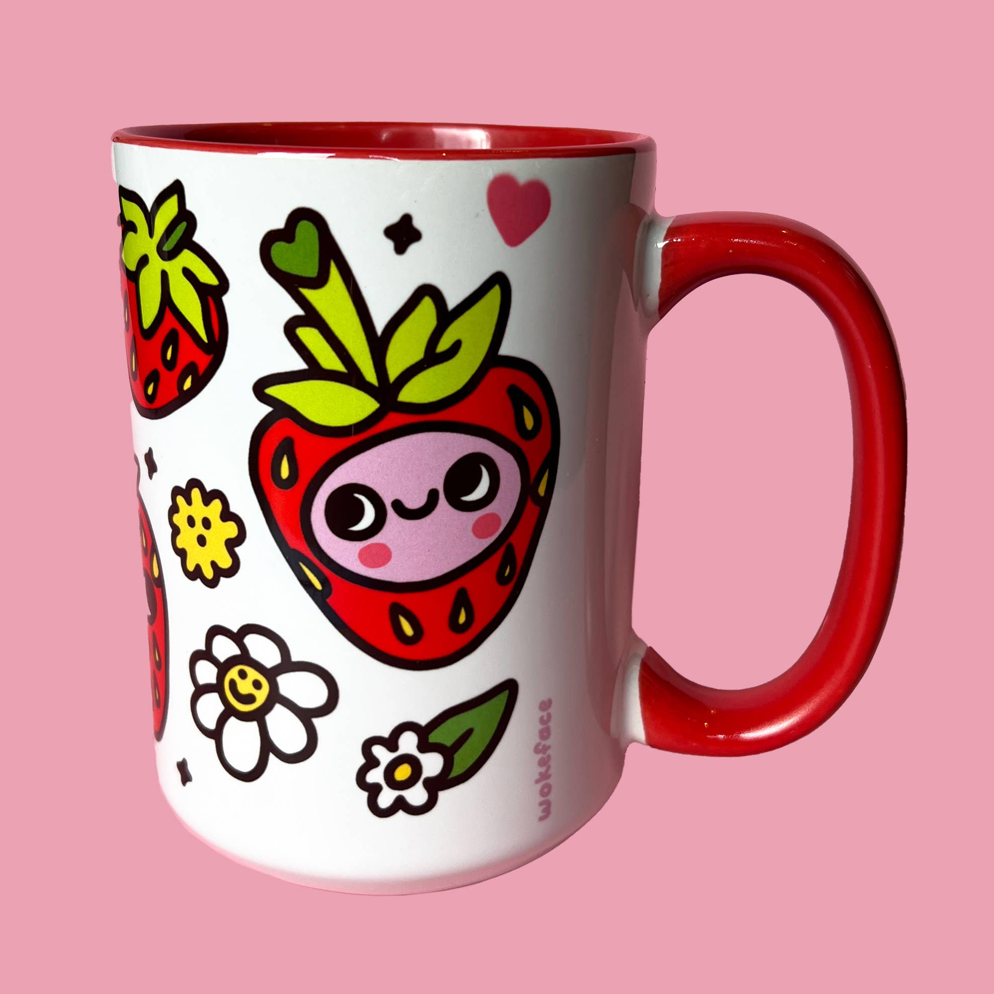 Wokeface - Wholesale Coffee Mug - Mug - Strawbebby3