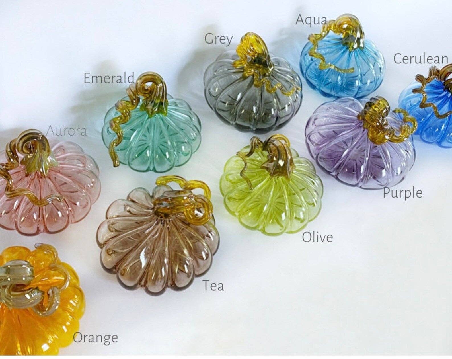 Nice Time Glass - Wholesale Decorative Tabletop Object - Pumpkin Transparent2