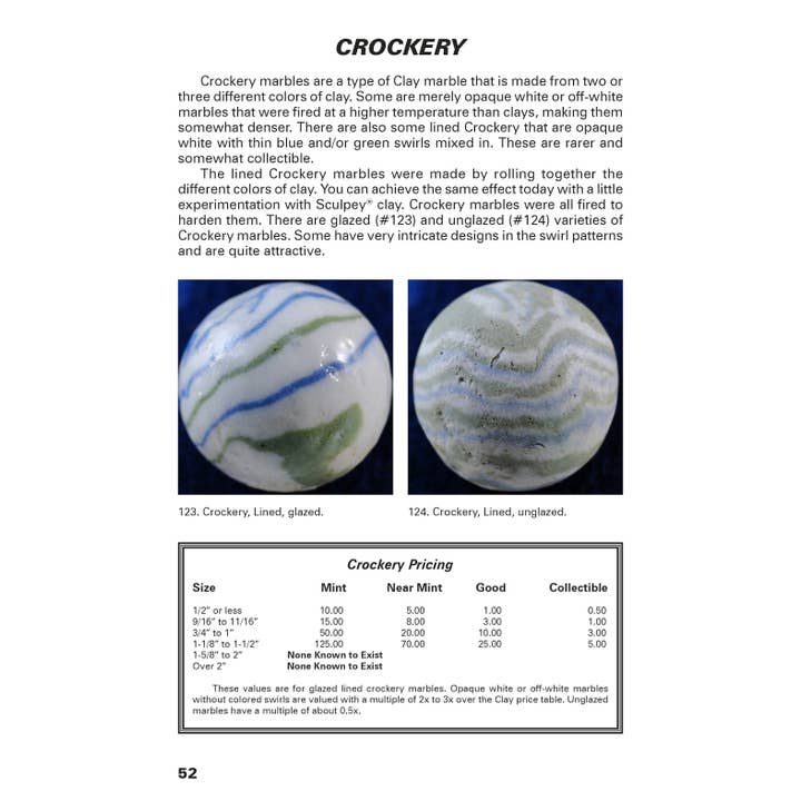 Schiffer Publishing - Wholesale Display Book - Marbles Identification and Price Guide2