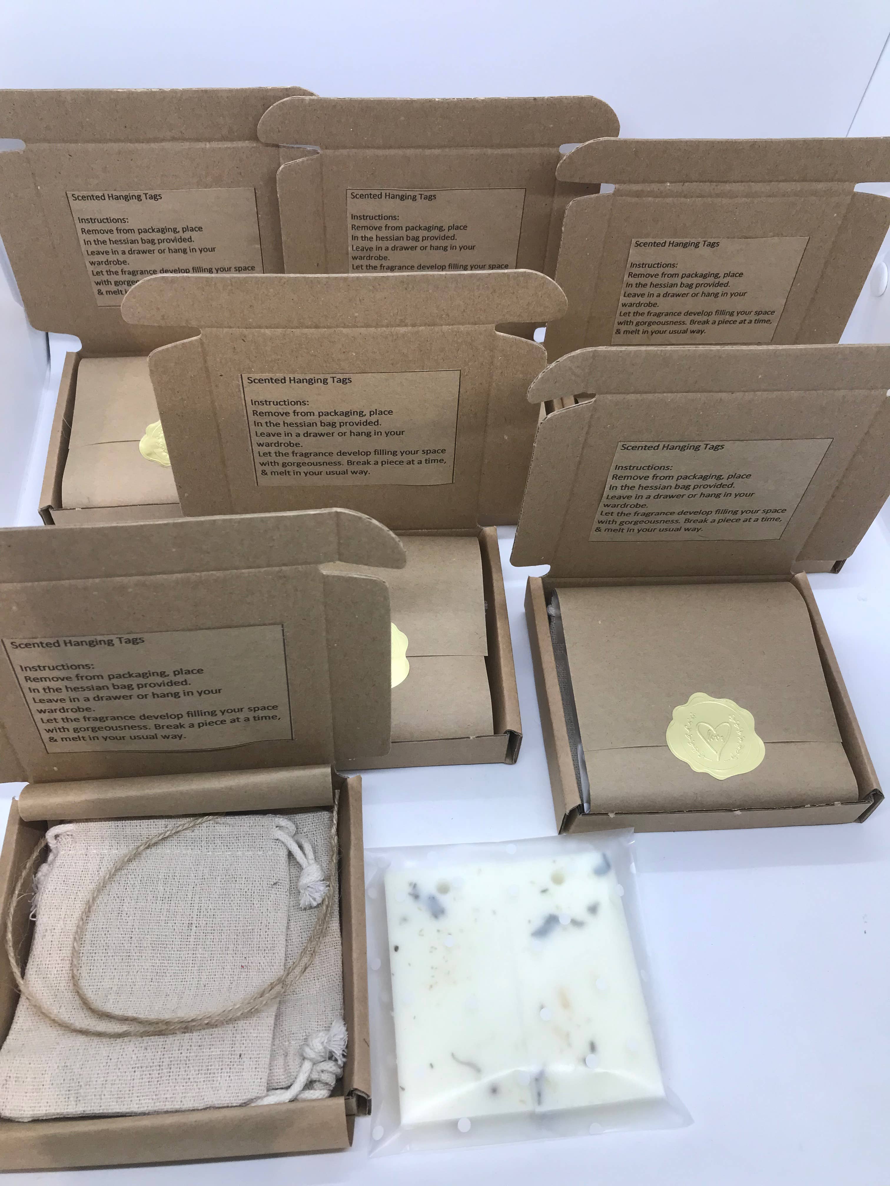 Darling Melts - Wholesale Wax Melt - Scented Botanic Wax Melt Wardrobe Hanging Tags7