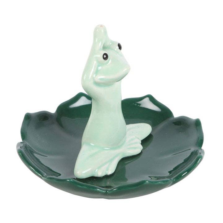 Something Different Wholesale - Wholesale Incense Holder - Yoga Frog Incense Stick Holder