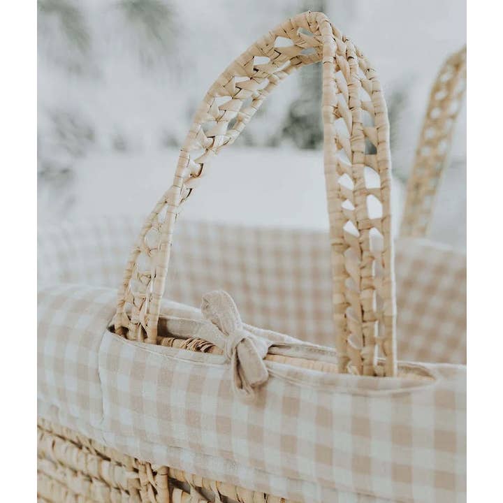 Manufacture des bébés français - Wholesale Bassinet - Baby - Bassinet vichy pebble2