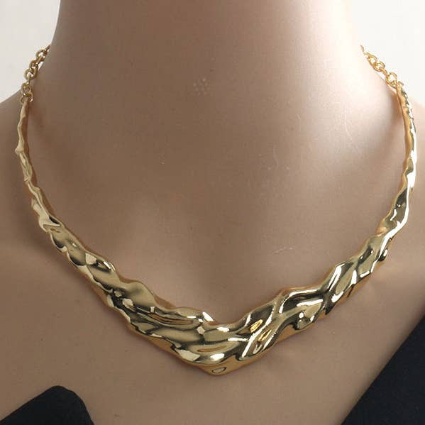 Catene, collane geometriche in tinta unita, accessori per la vendita all'ingrosso da parte di MoodGold