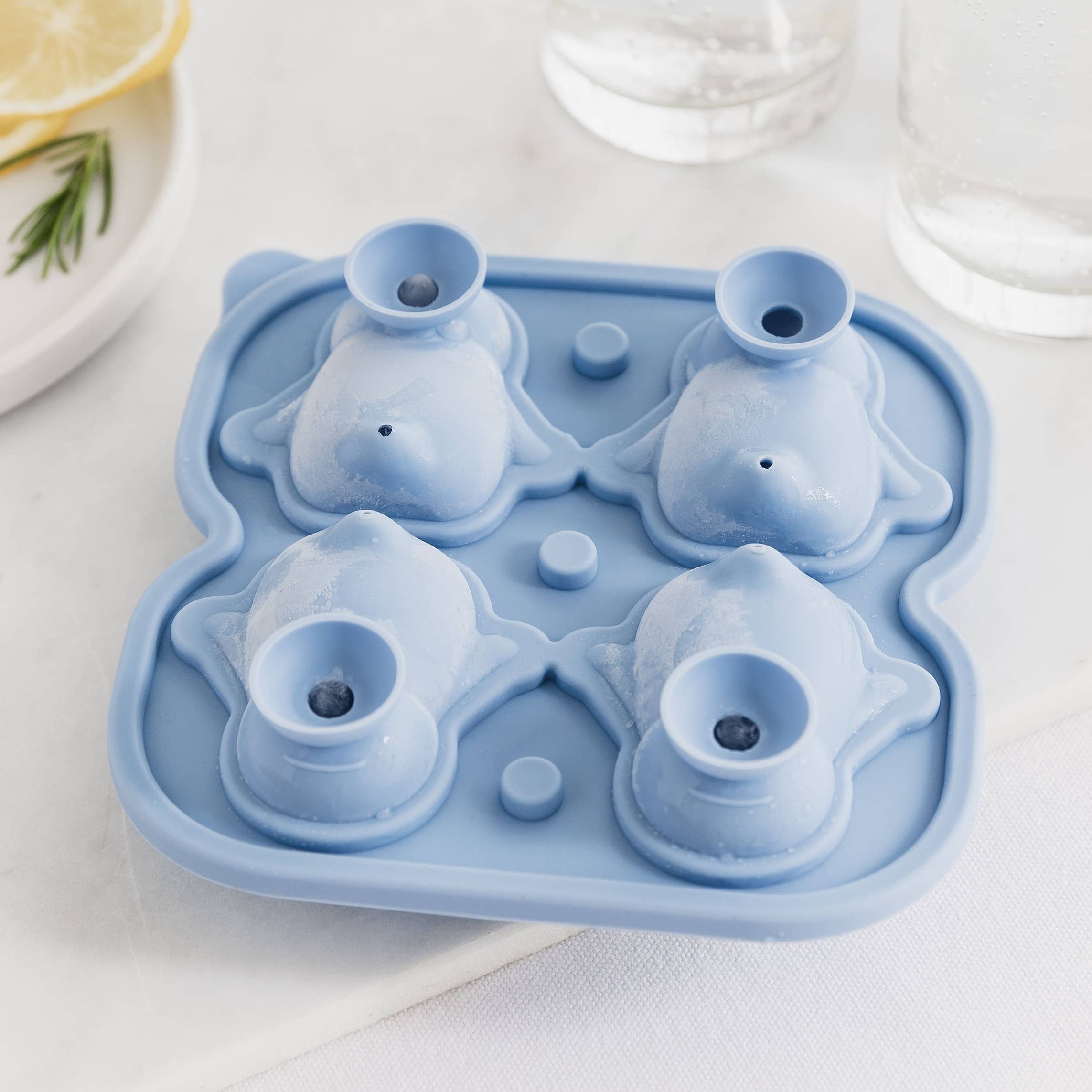 UBERSTAR – Engroshandel Isbakke/form – Silikone 3D Pingvin Isterningebakke5