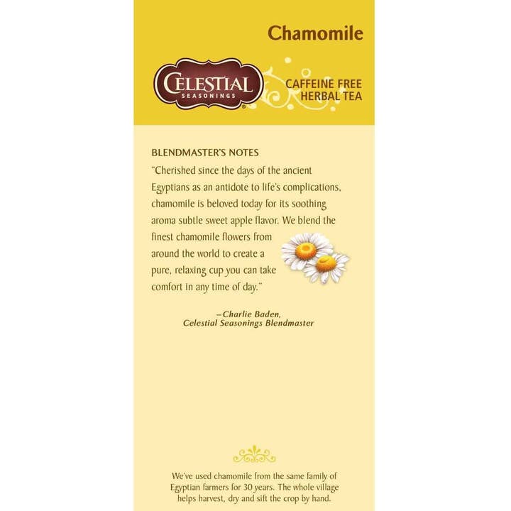 EcoQuality - Wholesale Tea Bags - Celestial Seasonings Herbal Tea, Caffeine Free, 25 Tea Bags