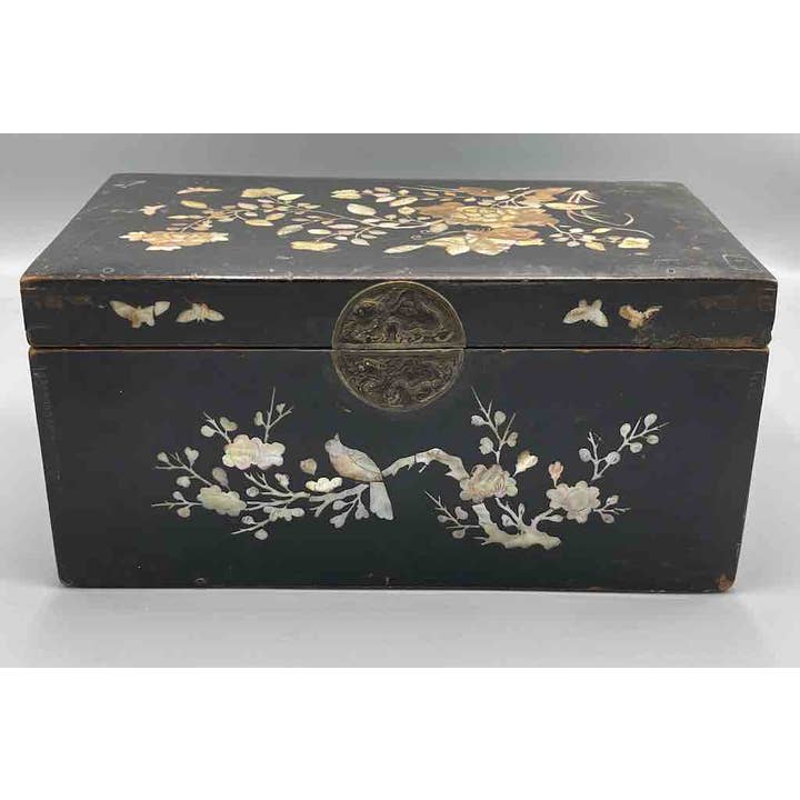 Vintage vietnamesiska pärlemor inläggningar smyckeskrin för wholesale av The Niger Bend