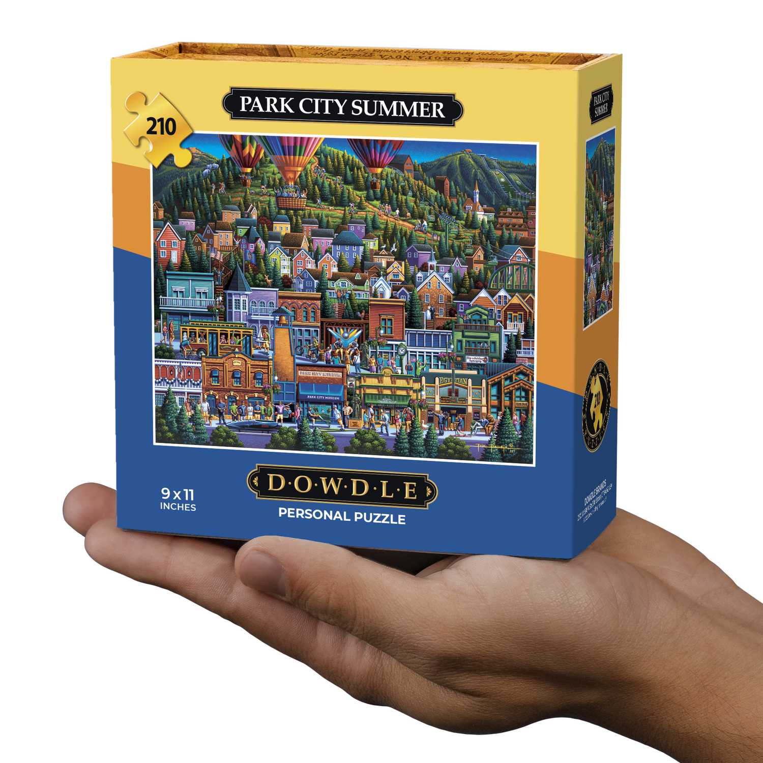Boardwalk Puzzle Company - Wholesale Puzzle - Adult - Park City Summer - Personal Puzzle - 210 Piece0