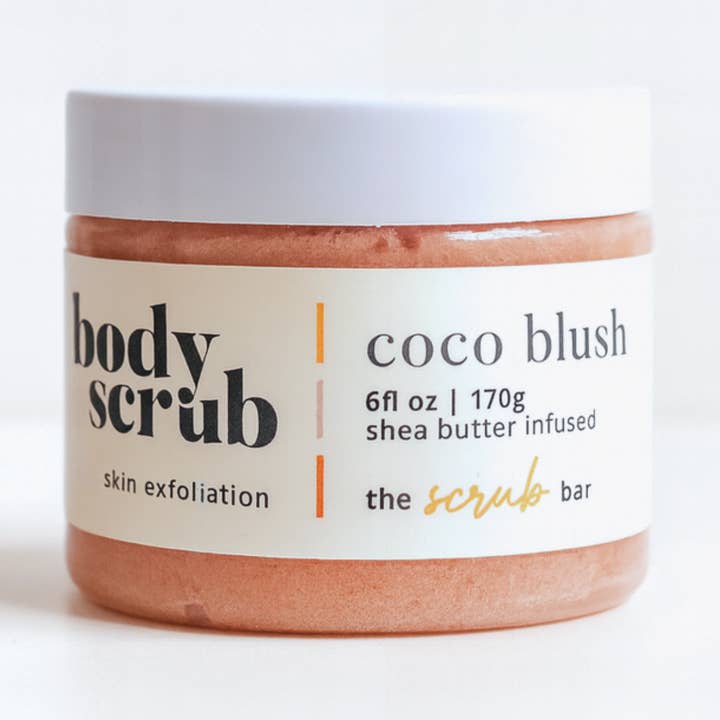 Coco Blush Cremiges Peeling-Körperpeeling für den Großhandel von The Scrub Bar