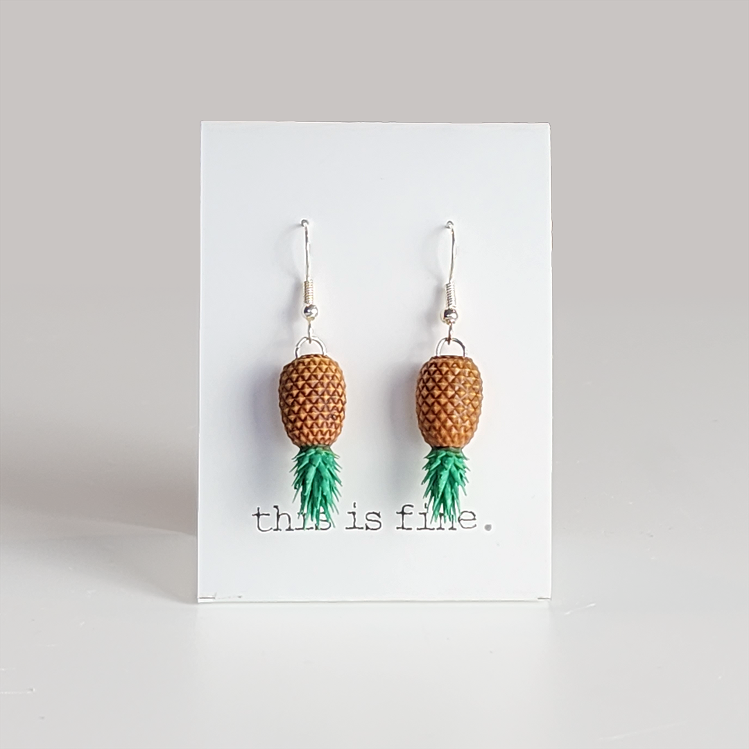 this is fine - Wholesale Dangle Earrings - 🍍 Fineapples1