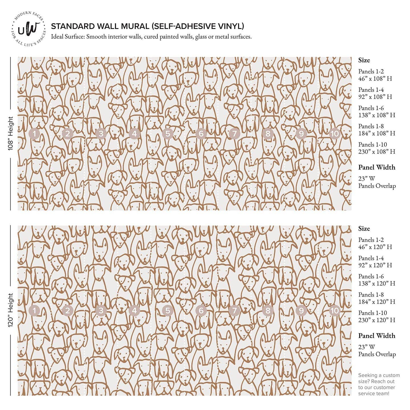 Urbanwalls - Wholesale Wallpaper - Puppy Mural5