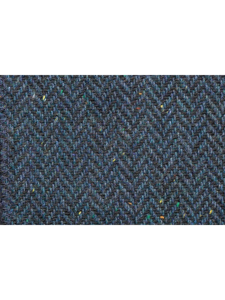 Blå Sildeben Blå kropsvarmer og vest med læderbeklædning for engroshandel på Faire9