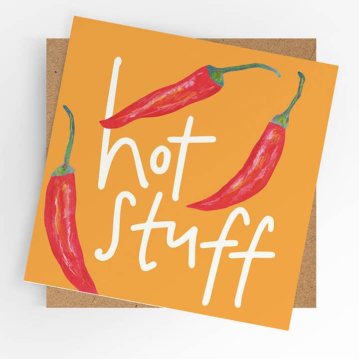 Cartão engraçado de aniversário, cartão de Dia dos Namorados - coisa quente por atacado de Under the Willow Tree