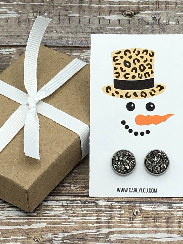 Snowman Earrings for wholesale by Carly Lou