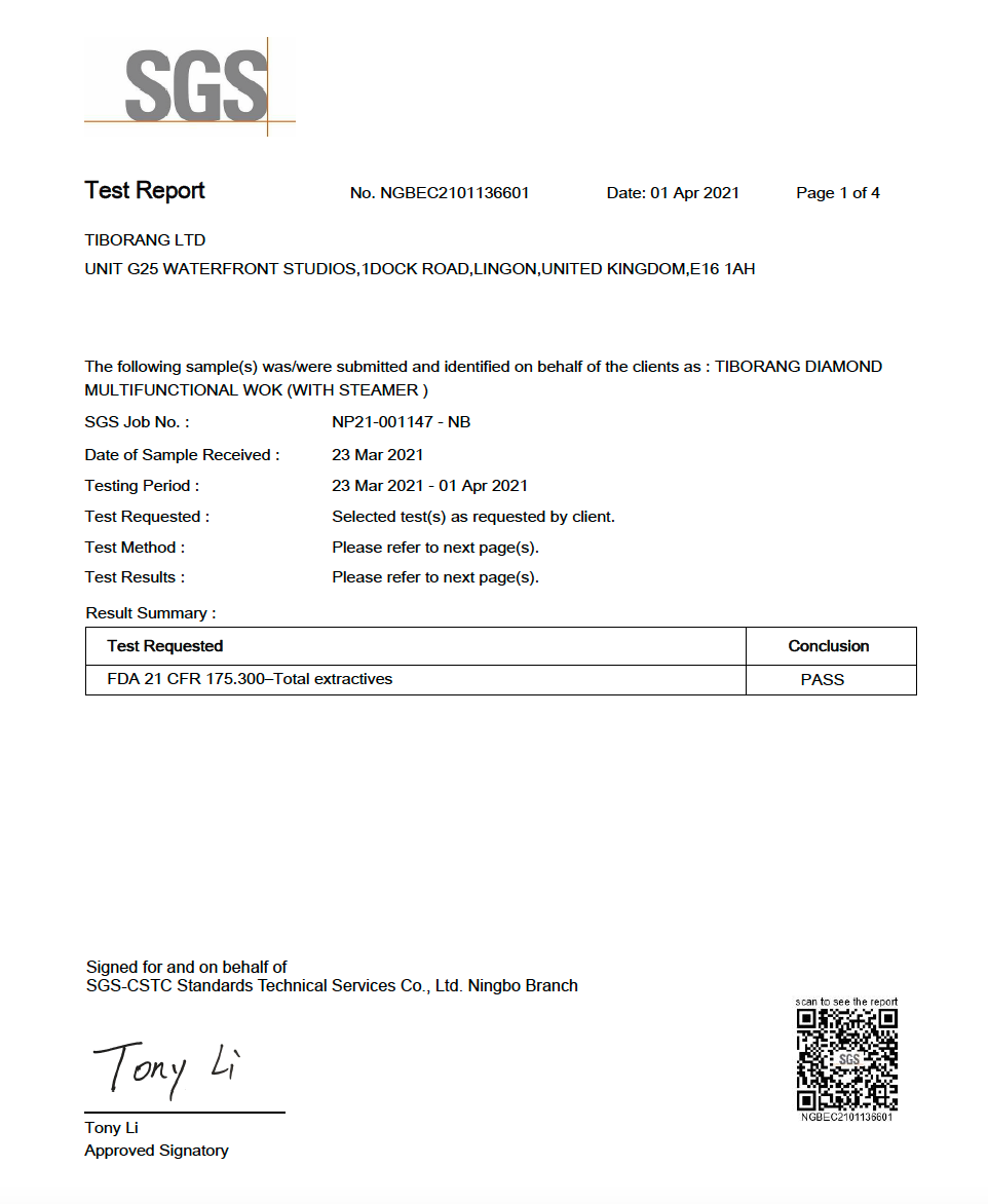Tiborang - Vente Marmites - Poêle wok multifonction 8 en 1 antiadhésive verte de 11 po de Tiborang10