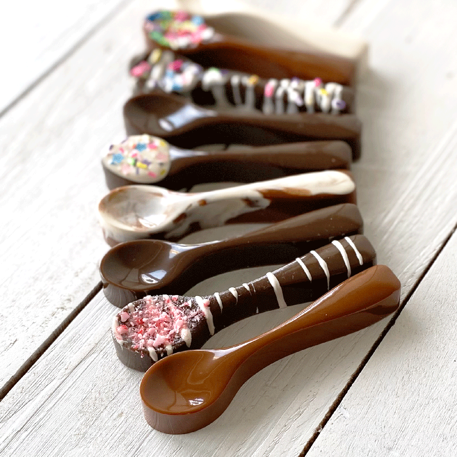 R&M International – wholesale Choklad-/godisform – Sked Silikon Candy Mold3