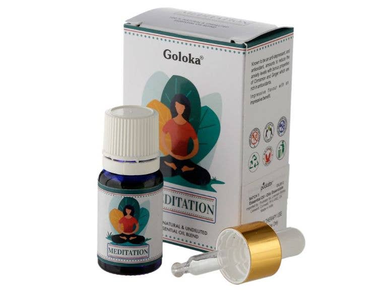 Crystal Magick Wholesale Ltd – Óleo essencial por atacado – Óleo Essencial de Meditação Goloka0
