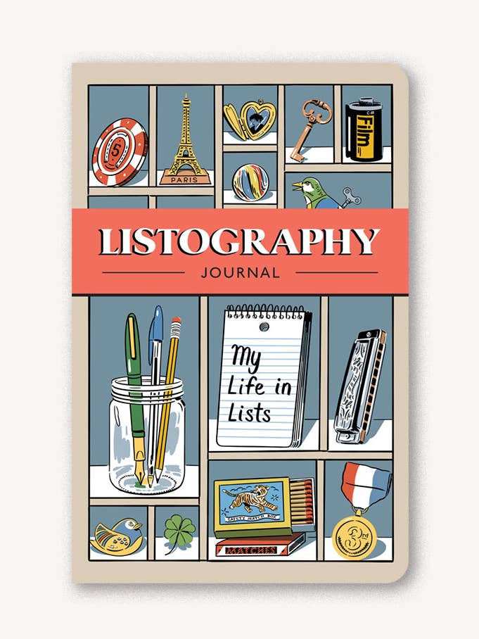 Diario de Listografía (Edición Actualizada) para venta al por mayor de Chronicle Books