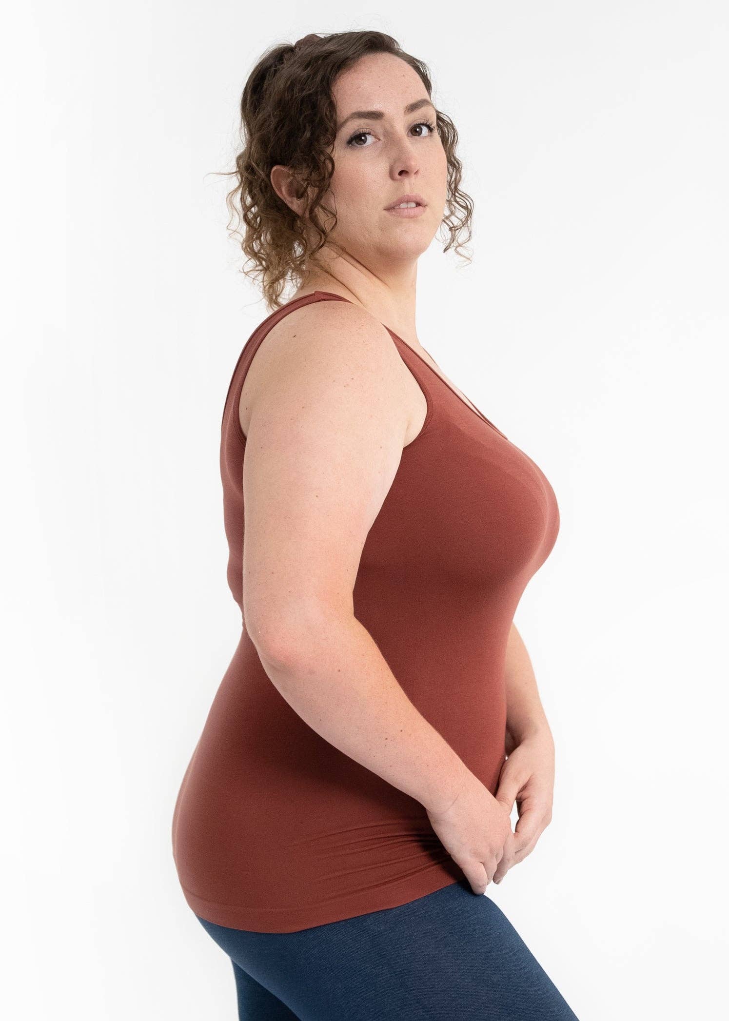 ELIETIAN - Wholesale Tank Top - Women's - Reversible Tank - Curvy Fit69