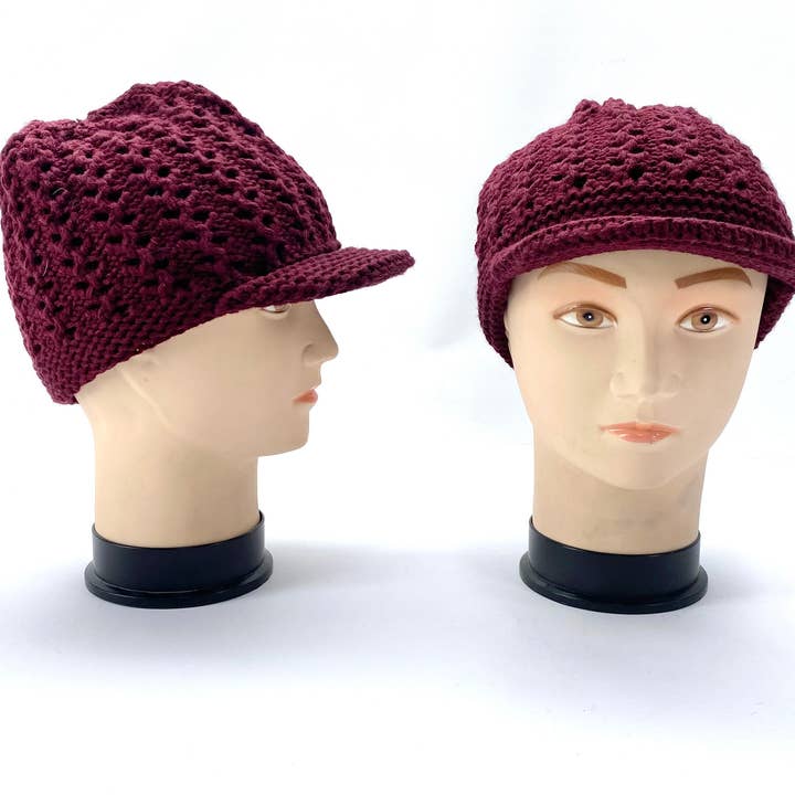 Salzmann Restwaren GmbH - Wholesale Newsboy/Schoolboy Hat - Unisex - Mix of hats hats for men and women, various models10