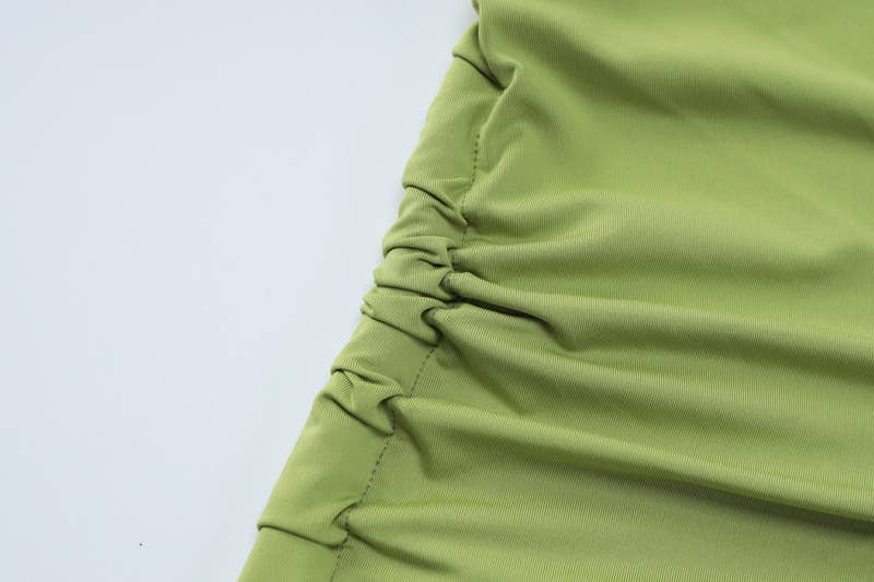 HIDDENBRAND - Wholesale Top & Skirt Set - Women's - New Sexy Backless Top Split Half-body Skirt Set13