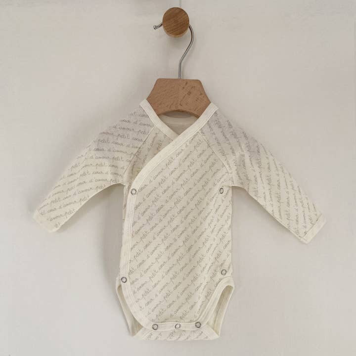 Aiméodore – Bodysuit - Bebé por atacado – Corpo do invólucro impresso1