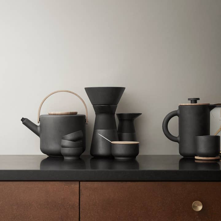 Studio Nordhaven - Vente Cafetières à piston - Theo French press 0,8 L - noir mat4